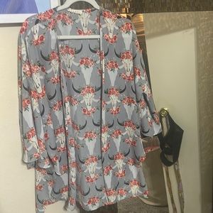 Bullhorn lightweight kimono